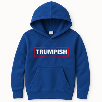 TRUMPISH Funny Trump Mug Shot Hope Kids Hoodie
