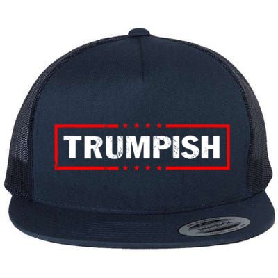 TRUMPISH Funny Trump Mug Shot Hope Flat Bill Trucker Hat