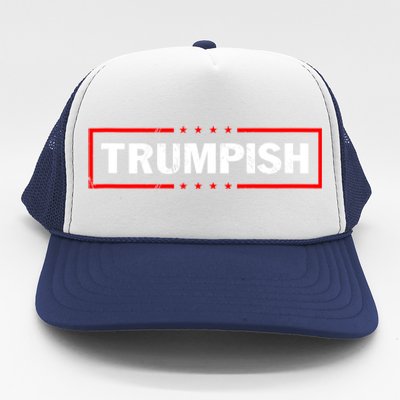 TRUMPISH Funny Trump Mug Shot Hope Trucker Hat