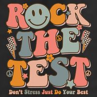 Testing For Teachers Test Day Teacher Rock The Test Cool Comfort Performance Bucket Hat