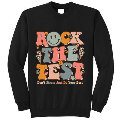 Testing For Teachers Test Day Teacher Rock The Test Sweatshirt