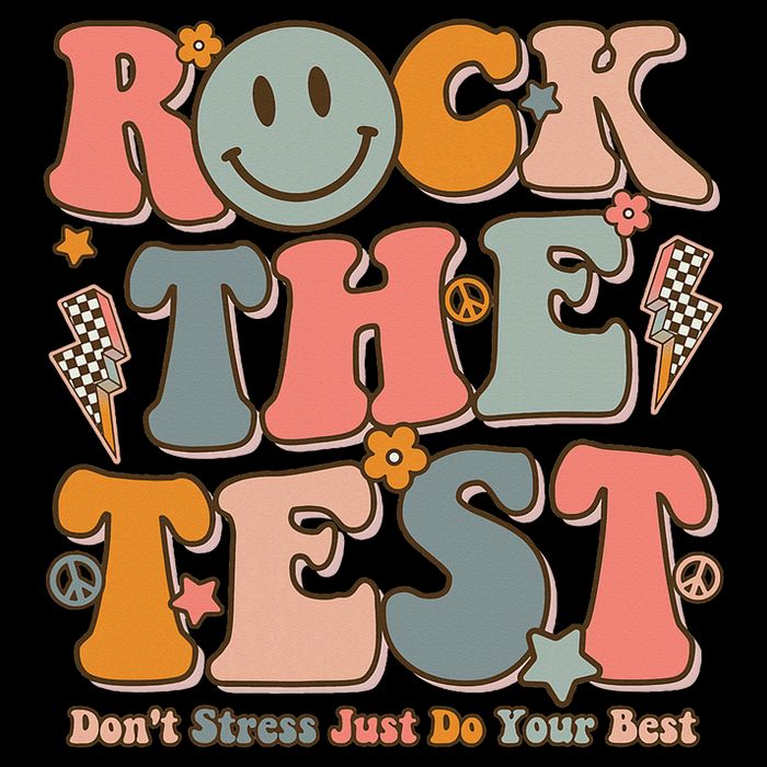 Testing For Teachers Test Day Teacher Rock The Test 16 in Basic Backpack