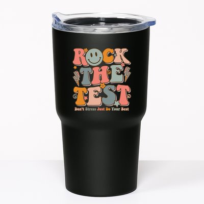 Testing For Teachers Test Day Teacher Rock The Test Tumbler