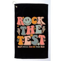 Testing For Teachers Test Day Teacher Rock The Test Golf Towel