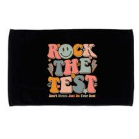 Testing For Teachers Test Day Teacher Rock The Test Microfiber Hand Towel