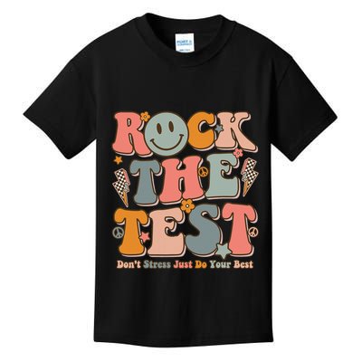 Testing For Teachers Test Day Teacher Rock The Test Kids T-Shirt