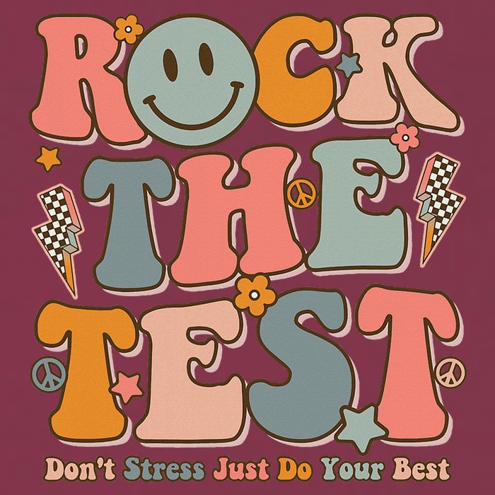 Testing For Teachers Test Day Teacher Rock The Test 16oz Travel Tumbler