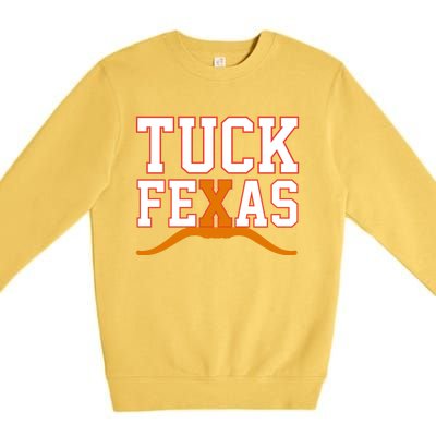 Tuck Fexas Texas Premium Crewneck Sweatshirt