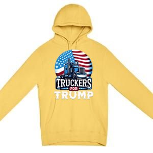 Truckers For Trump Premium Pullover Hoodie