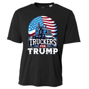 Truckers For Trump Cooling Performance Crew T-Shirt