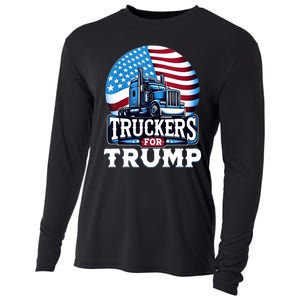 Truckers For Trump Cooling Performance Long Sleeve Crew