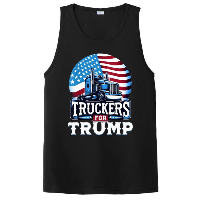 Truckers For Trump PosiCharge Competitor Tank