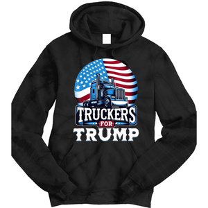 Truckers For Trump Tie Dye Hoodie