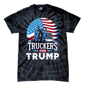 Truckers For Trump Tie-Dye T-Shirt