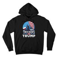 Truckers For Trump Tall Hoodie