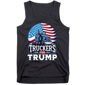 Truckers For Trump Tank Top