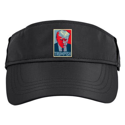 TRUMPISH Funny Trump Mug Shot Hope Adult Drive Performance Visor