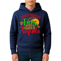 Today's Forecast Tacos With A Chance Of Tequila Funny Taco Kids Hoodie