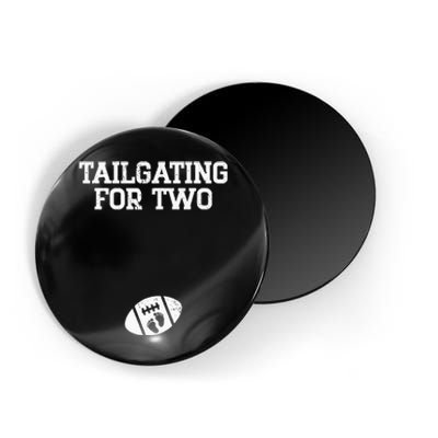 Tailgating For Two Football Thanksgiving Pregnancy Reveal Magnet