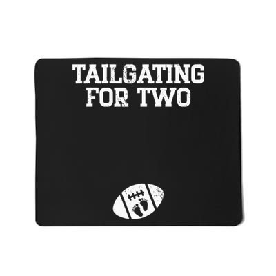 Tailgating For Two Football Thanksgiving Pregnancy Reveal Mousepad