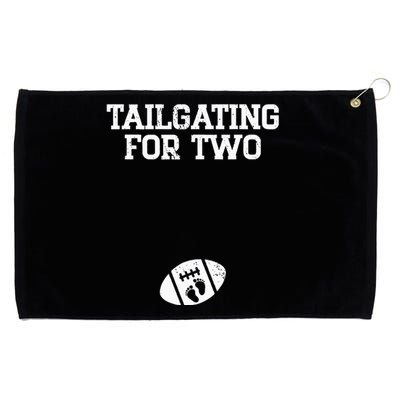 Tailgating For Two Football Thanksgiving Pregnancy Reveal Grommeted Golf Towel