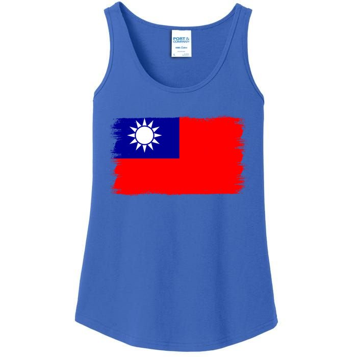 Taiwanese Flag Taiwan Gift Ladies Essential Tank