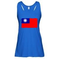 Taiwanese Flag Taiwan Gift Ladies Essential Flowy Tank