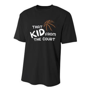 That From The Court Youth Performance Sprint T-Shirt