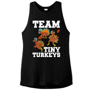 Thanksgiving Football Team Turkey Day Game Bowl High School Gift Ladies PosiCharge Tri-Blend Wicking Tank