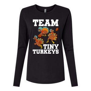 Thanksgiving Football Team Turkey Day Game Bowl High School Gift Womens Cotton Relaxed Long Sleeve T-Shirt