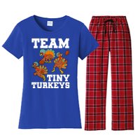 Thanksgiving Football Team Turkey Day Game Bowl High School Gift Women's Flannel Pajama Set