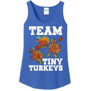 Thanksgiving Football Team Turkey Day Game Bowl High School Gift Ladies Essential Tank