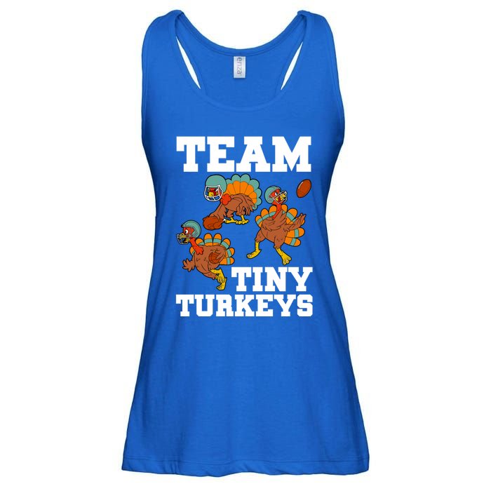 Thanksgiving Football Team Turkey Day Game Bowl High School Gift Ladies Essential Flowy Tank