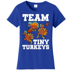 Thanksgiving Football Team Turkey Day Game Bowl High School Gift Women's T-Shirt