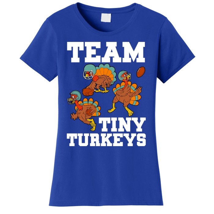 Thanksgiving Football Team Turkey Day Game Bowl High School Gift Women's T-Shirt