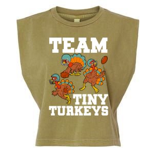 Thanksgiving Football Team Turkey Day Game Bowl High School Gift Garment-Dyed Women's Muscle Tee