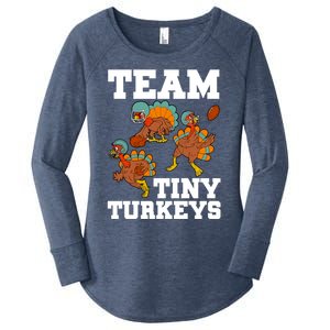 Thanksgiving Football Team Turkey Day Game Bowl High School Gift Women's Perfect Tri Tunic Long Sleeve Shirt