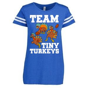 Thanksgiving Football Team Turkey Day Game Bowl High School Gift Enza Ladies Jersey Football T-Shirt