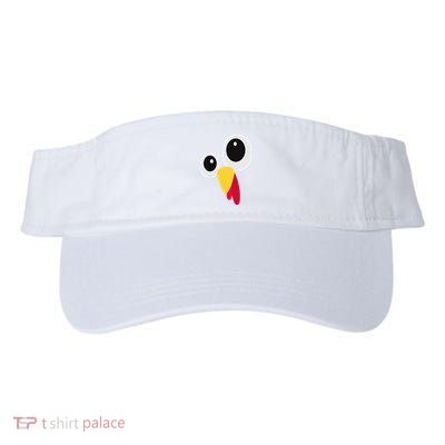 Thanksgiving Funny Turkey Face Matching Costume Visor