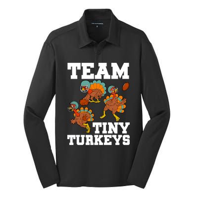 Thanksgiving Football Team Turkey Day Game Bowl High School Gift Silk Touch Performance Long Sleeve Polo