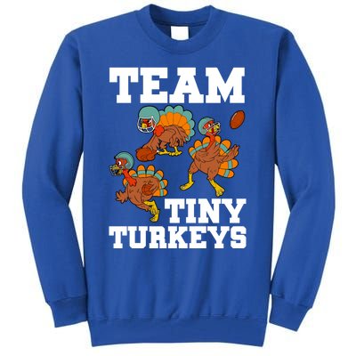 Thanksgiving Football Team Turkey Day Game Bowl High School Gift Tall Sweatshirt