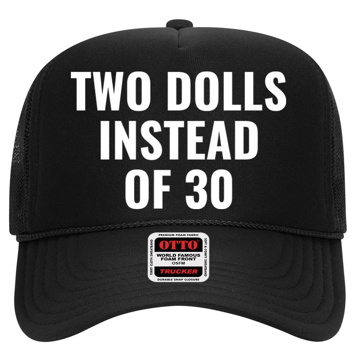 Trump Funny Two Dolls Instead Of 30 Hat