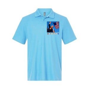 Trump Fight Softstyle Adult Sport Polo