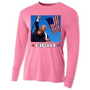 Trump Fight Cooling Performance Long Sleeve Crew