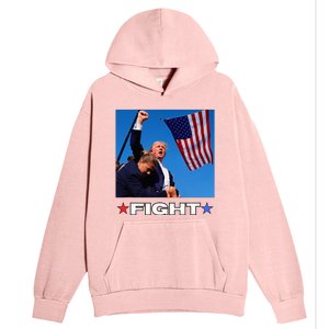 Trump Fight Urban Pullover Hoodie