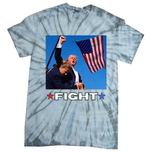 Trump Fight Tie-Dye T-Shirt