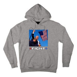 Trump Fight Tall Hoodie