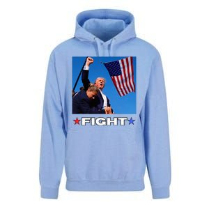 Trump Fight Unisex Surf Hoodie