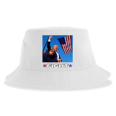 Trump Fight Sustainable Bucket Hat