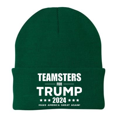 Teamsters For Trump 2024 Knit Cap Winter Beanie